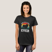 Mutter Art Best Bully Mama je T-Shirt (Vorne ganz)