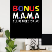 Mutter Art Bonus Mama Poster (Heimbüro)