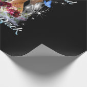 Mutter Art Dackel Mama Birthday Geschenkpapier (Ecke)