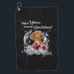 Mutter Art Dackel Mama Birthday Golfhandtuch<br><div class="desc">Mutter Art Dackel Mama Birthday</div>