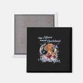 Mutter Art Dackel Mama Birthday Magnet (Vorderseite/Rückseite)