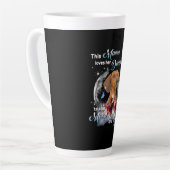 Mutter Art Dackel Mama Birthday Milchtasse (Linke Ecke)