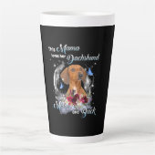Mutter Art Dackel Mama Birthday Milchtasse (Vorderseite)