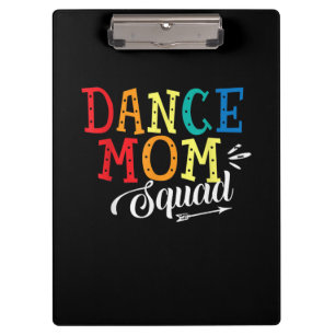 Mutter Art Dance Mama Squad Geburtstag Klemmbrett