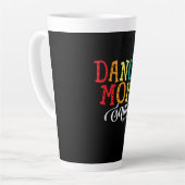 Mutter Art Dance Mama Squad Geburtstag Milchtasse (Linke Ecke)