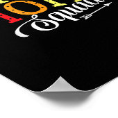 Mutter Art Dance Mama Squad Geburtstag Poster (Ecke)