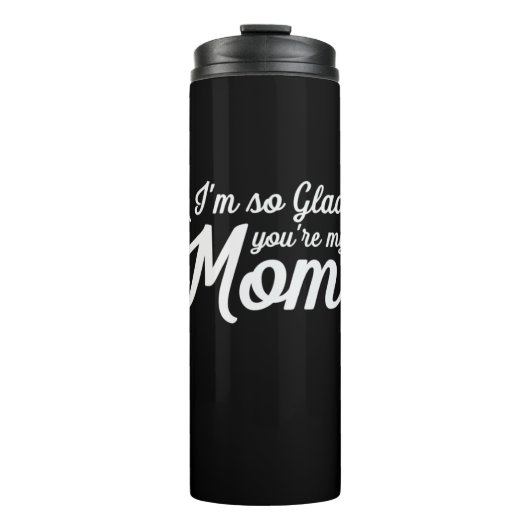 Mutter Art, du bist meine Mama Thermosbecher (Vorderseite)