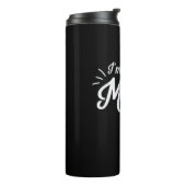 Mutter Art, du bist meine Mama Thermosbecher (Nach links gedreht)