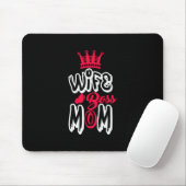 Mutter Art Ehefrau Boss Mama Mousepad (Mit Mouse)