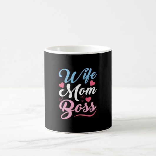 Mutter Art Ehefrau Mama Boss Kaffeetasse (Mittel)