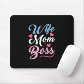 Mutter Art Ehefrau Mama Boss Mousepad (Mit Mouse)