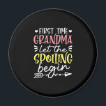 Mutter Art erste Mal Oma Birthday Magnet<br><div class="desc">Mutter Art erste Mal Oma Birthday</div>