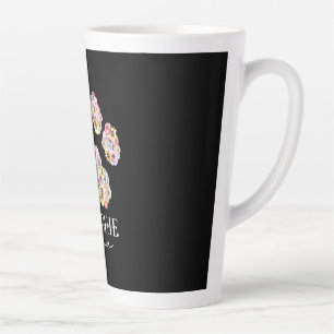 Mutter Art Frenchie Mama Floral Paw French Bulldog Milchtasse