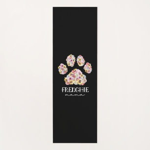 Mutter Art Frenchie Mama Floral Paw French Bulldog Yogamatte