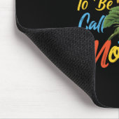 Mutter Art gesegnet, Mutter genannt zu werden Mousepad (Ecke)