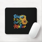 Mutter Art gesegnet, Mutter genannt zu werden Mousepad (Mit Mouse)