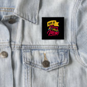 Mutter Art Got es von meiner Mama Button (Beispiel)
