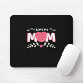 Mutter Art I Liebe Meine Mama Mousepad (Mit Mouse)