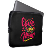 Mutter Art Liebe Sie Mama Laptopschutzhülle (Vorne Rechts)