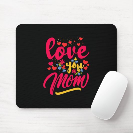Mutter Art Liebe Sie Mama Mousepad (Mit Mouse)