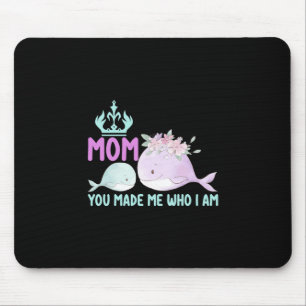 Mutter Art Mama du hast mich zu dem gemacht, was i Mousepad