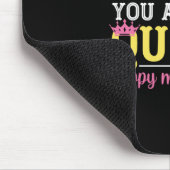 Mutter Art Mama Sie sind die Königin Mousepad (Ecke)