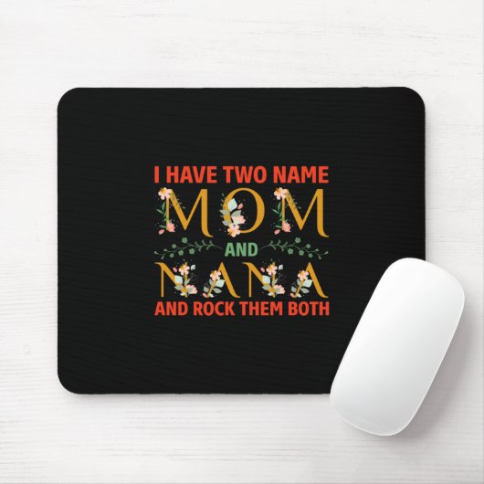Mutter Art Mama und Nana Mousepad (Mit Mouse)