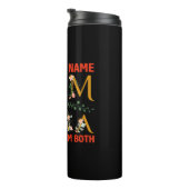 Mutter Art Mama und Nana Thermosbecher (Nach rechts gedreht)