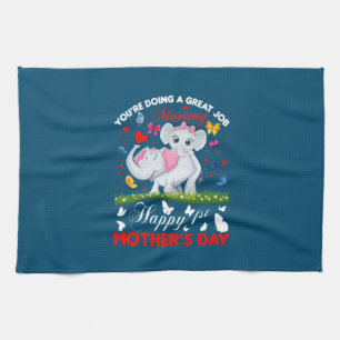 Mutter Art Mommy Great Jobs Geschirrtuch