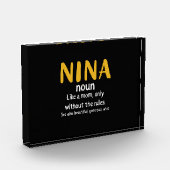 Mutter Art Nina Definition Fotoblock (Links)