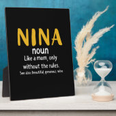 Mutter Art Nina Definition Fotoplatte (Seite)