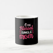 Mutter Art One Gesegnete Single Mama Kaffeetasse (Mittel)