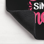 Mutter Art One Gesegnete Single Mama Mousepad (Ecke)