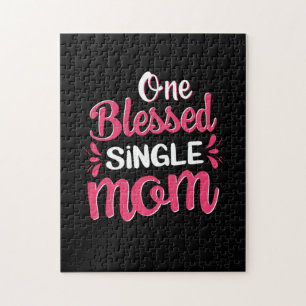 Mutter Art One Gesegnete Single Mama Puzzle