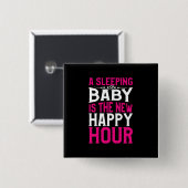 Mutter Art Sleeping Baby ist die neue glückliche S Button (Vorne & Hinten)