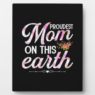 Mutter Art stolz auf die Mama auf dieser Erde Fotoplatte