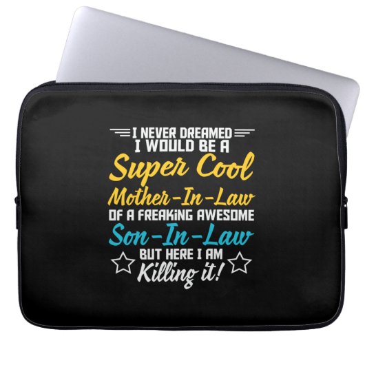 Mutter Art Super Cool Mutter im Jura Laptopschutzhülle (Vorderseite)
