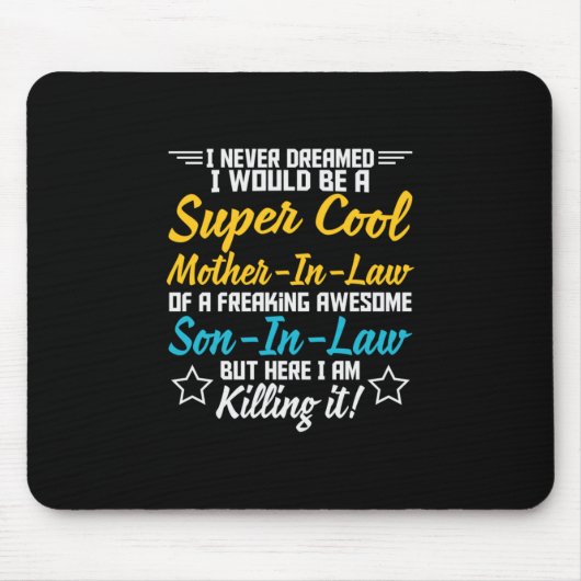 Mutter Art Super Cool Mutter im Jura Mousepad (Vorne)