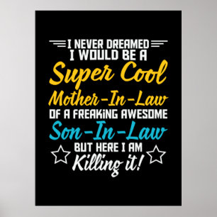 Mutter Art Super Cool Mutter im Jura Poster