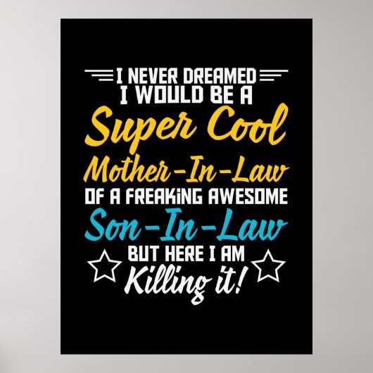 Mutter Art Super Cool Mutter im Jura Poster (Vorne)