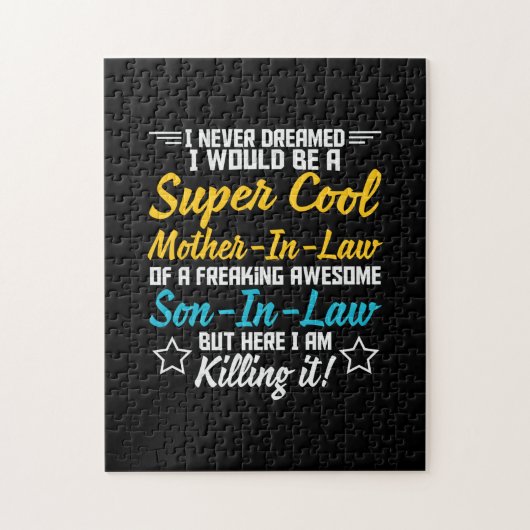 Mutter Art Super Cool Mutter im Jura Puzzle (Vertikal)