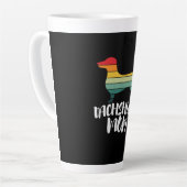 Mutter Art Vintage Dackel Mama Milchtasse (Linke Ecke)