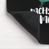 Mutter Art Vintage Dackel Mama Mousepad (Ecke)