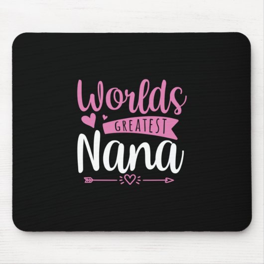 Mutter Art World Beste Nana Mousepad (Vorne)