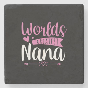 Mutter Art World Beste Nana Steinuntersetzer