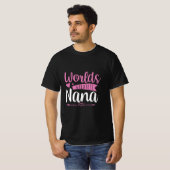 Mutter Art World Beste Nana T-Shirt (Vorne ganz)