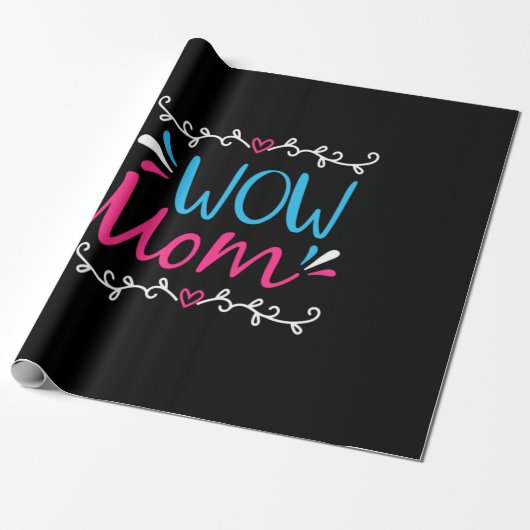 Mutter Art Wow Mama Geschenkpapier (Ungerollt)