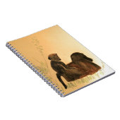 Mutter & Baby Baboons - Primate der Wildlife Monke Notizblock (Rechte Seite)