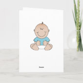 Mutter-Baby der Mutter Tages Karte (Rückseite)