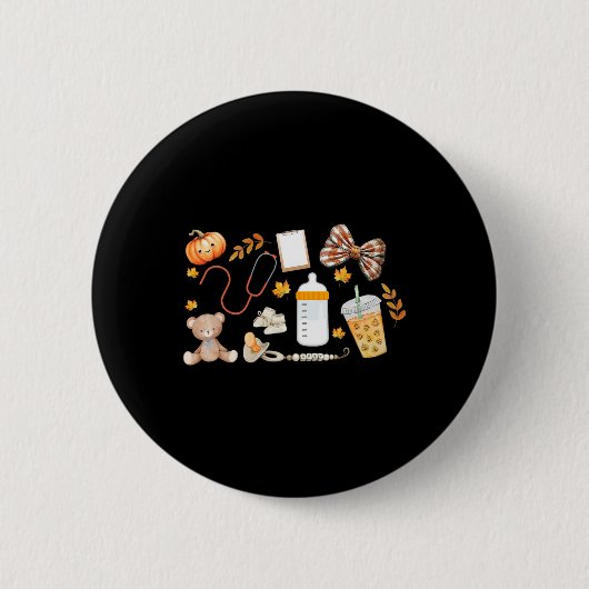 Mutter Baby Erntedank Boys Kinder Button (Vorderseite)